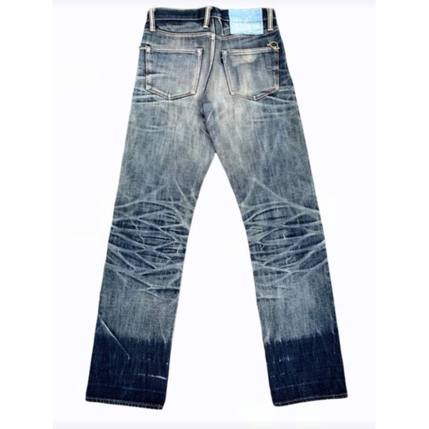 celana denim selvedge nbdn  hachiko V 20oz not aye mischief oldblue