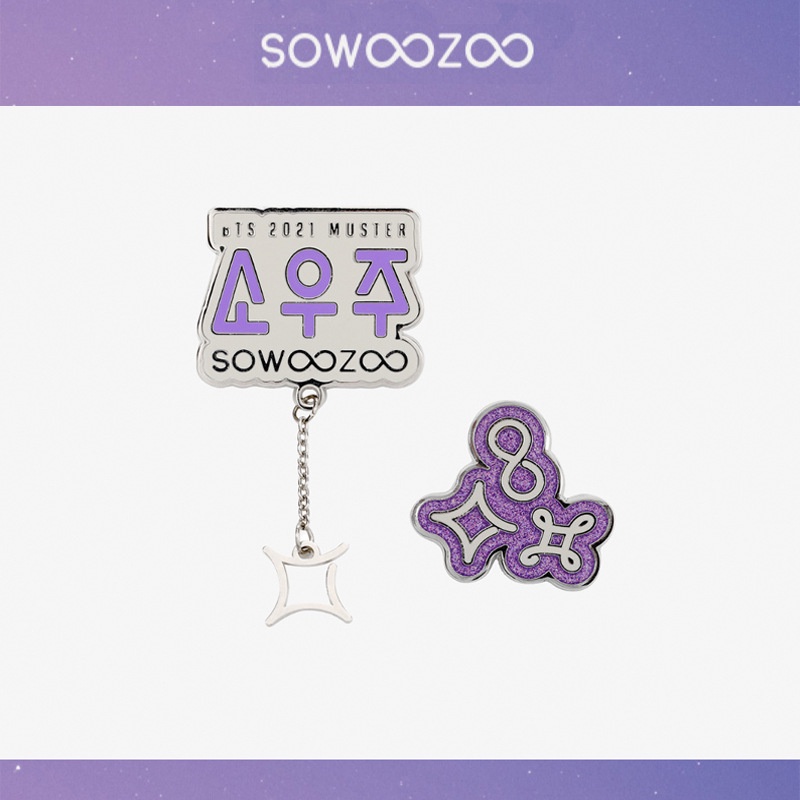 Bros Logo Kpop BTS Sowoozoo Bahan Metal