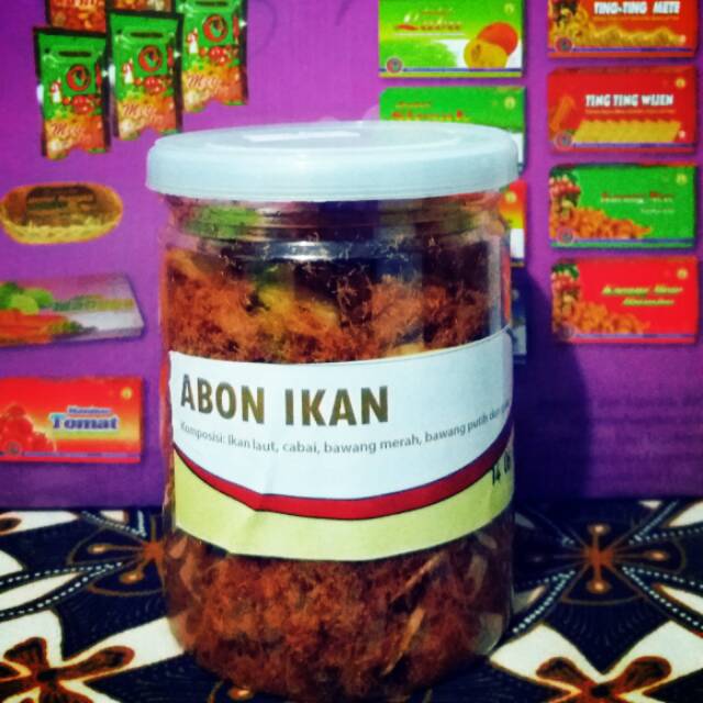 

Abon Ikan Laut Pedas khas Lombok