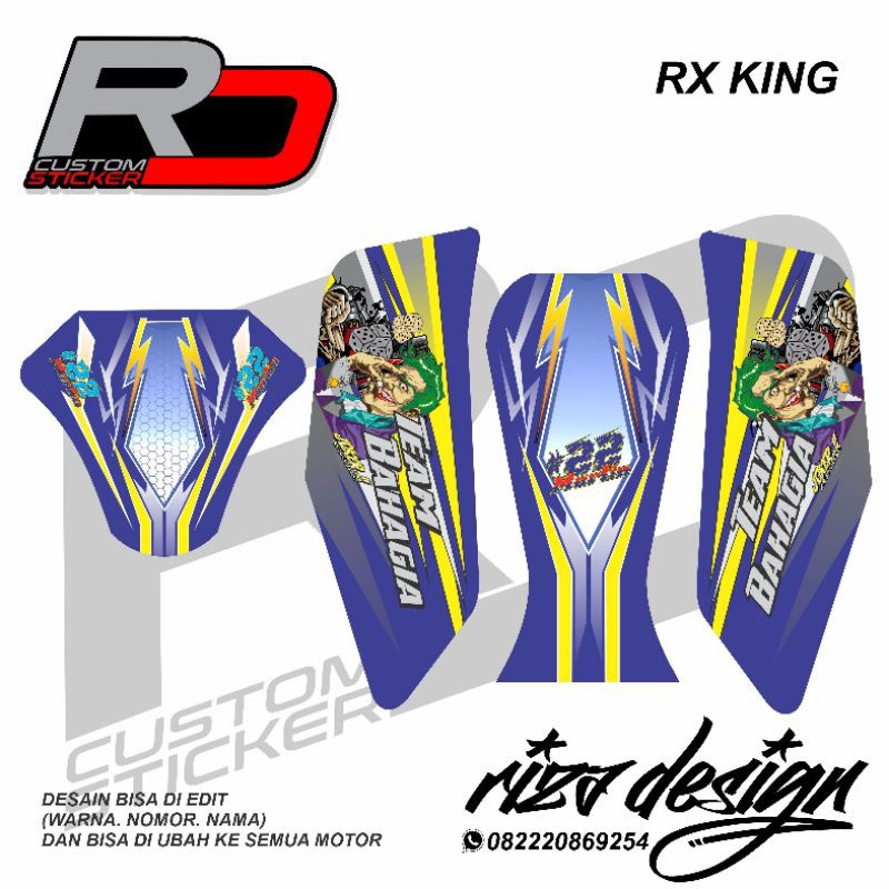 decal RX king