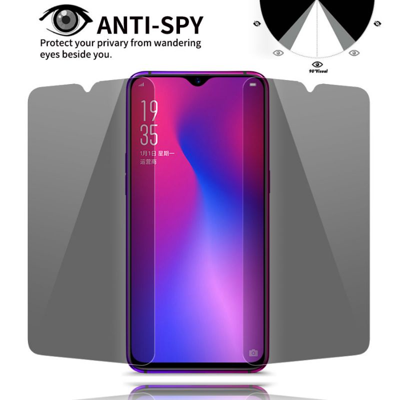 Tempered Glass Anti Spy Realme 9 9Pro 9 Pro+ 10 8 8i 8s 8Pro 8[5G] 10 4G 10 5G 10 Pro 7 7i 7 Pro 5 5i 5 Pro 3 3i 3 Pro 2 Pro