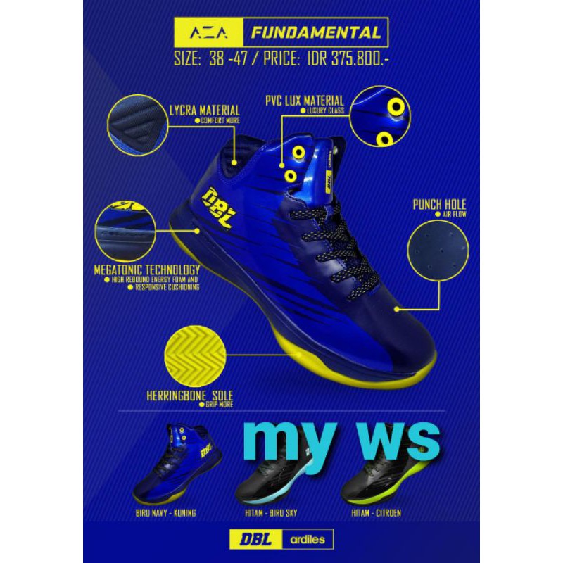 Sepatu Basket DBL Fundamental