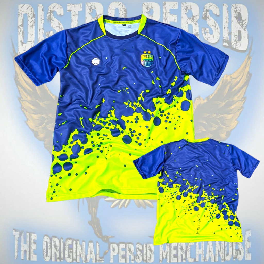 Kaos bola persib terbaru 2022 third alternate bisa request nama sendiri size xxl