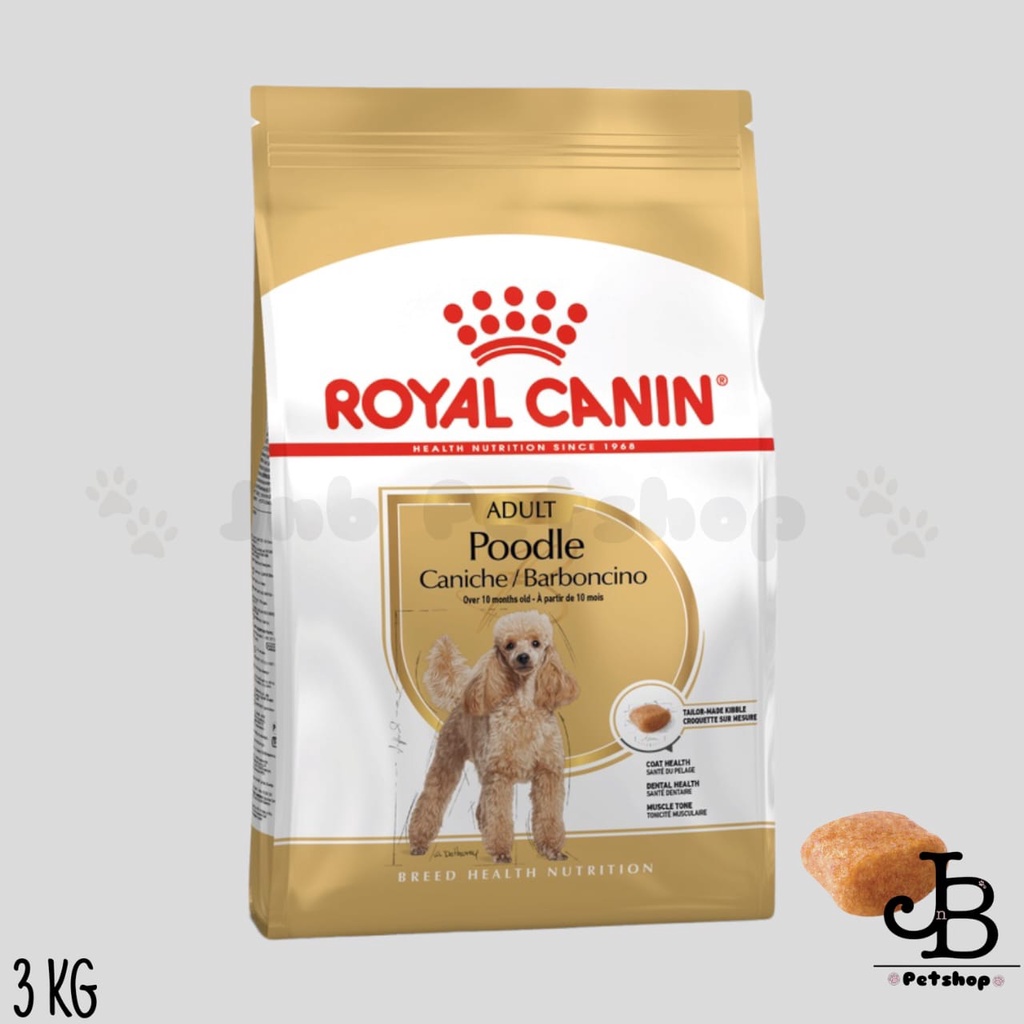 Royal Canin Poodle Adult 3kg / Royal Canin Makanan Kering Anjing