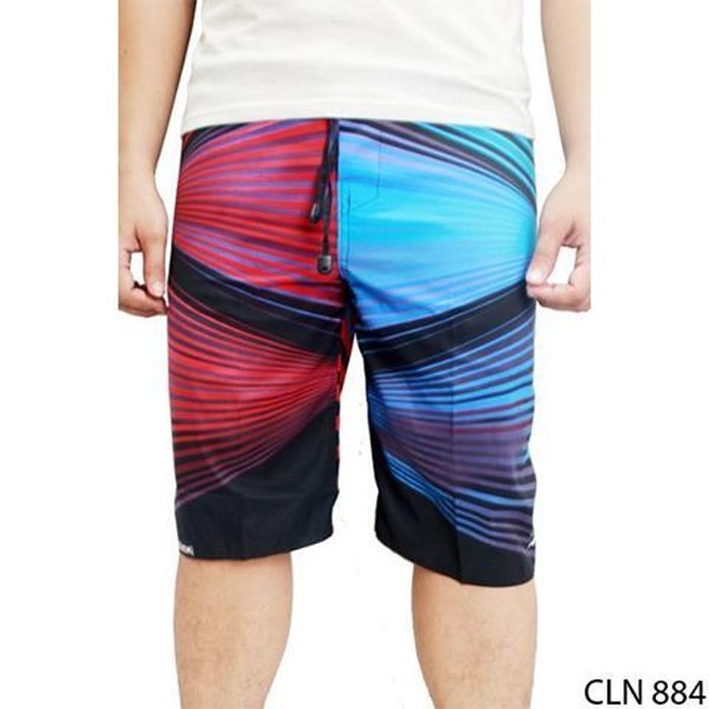 Shorts For Men Polyester Hitam Kombinasi – CLN 884