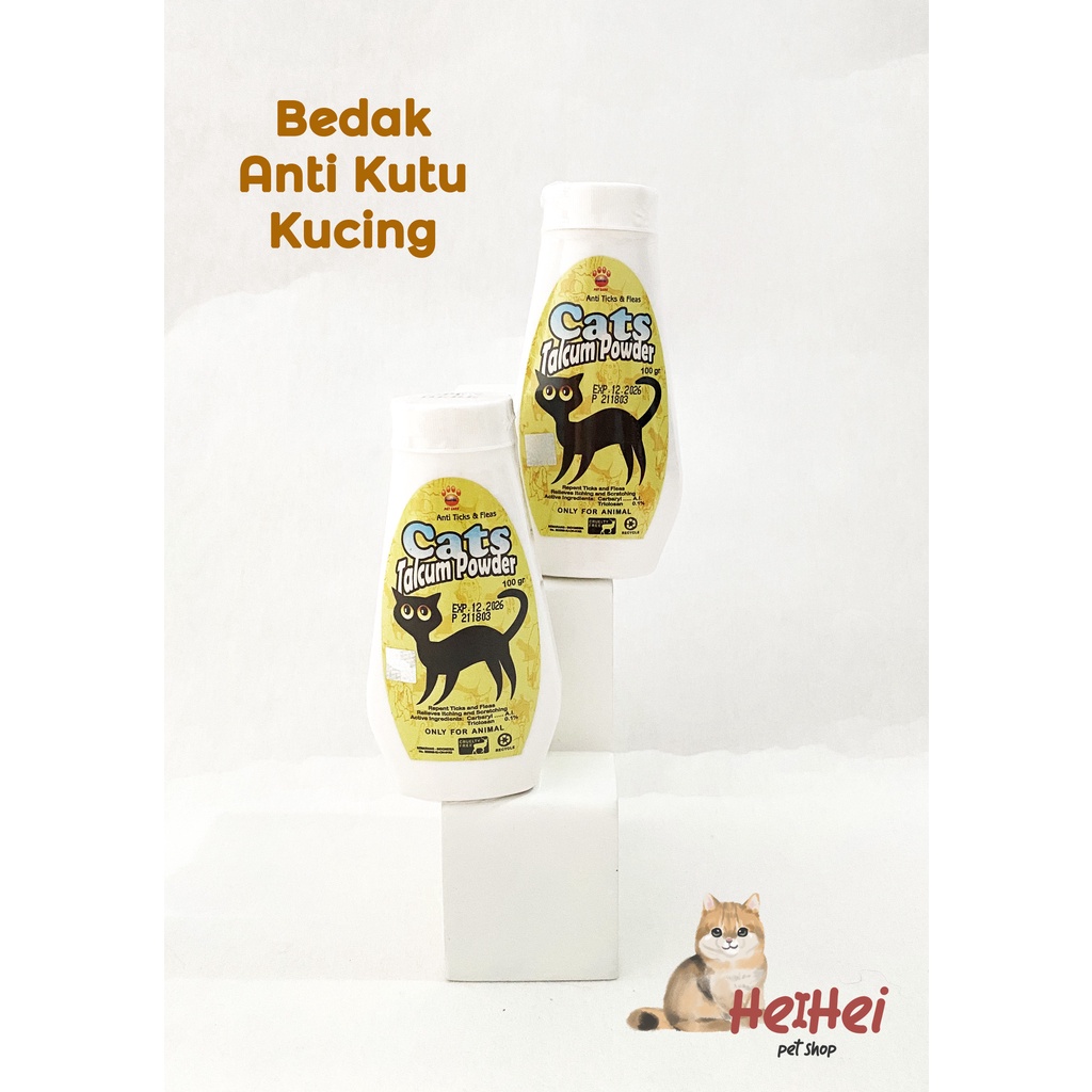 Raid All Bedak Kucing Anti Kutu - Cat Talcum Powder Anti Ticks &amp; Fleas