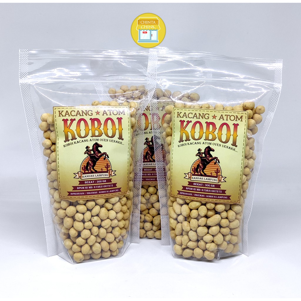 

Kacang Atom Oven KOBOI Premium Roasted Peanut Kemasan 300g