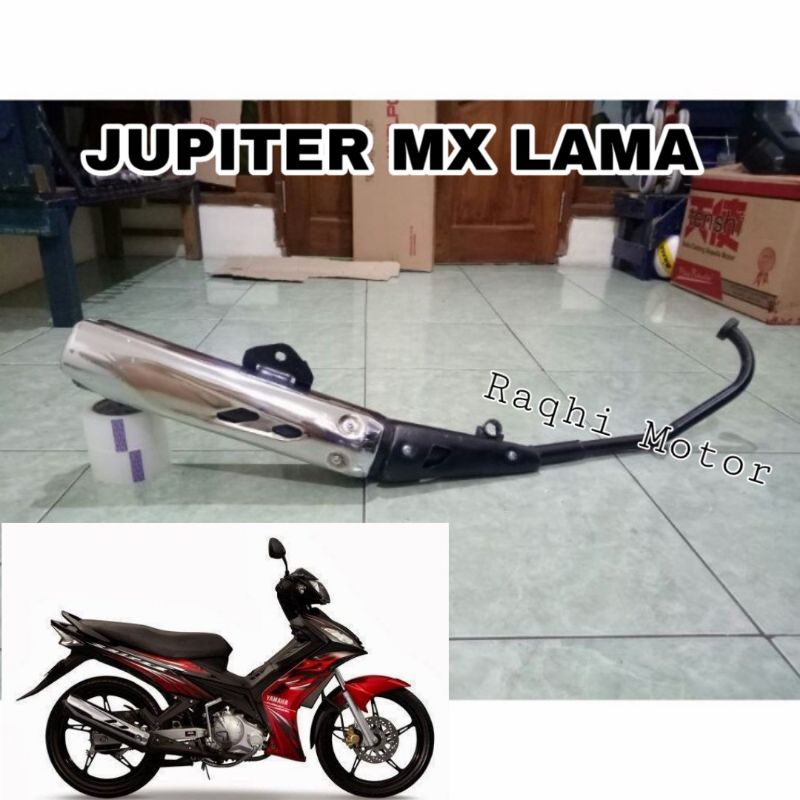 Knalpot Jupiter Mx Lama / Knalpot Standar Jupiter Mx Old - Knalpot Mx Old Model Standar