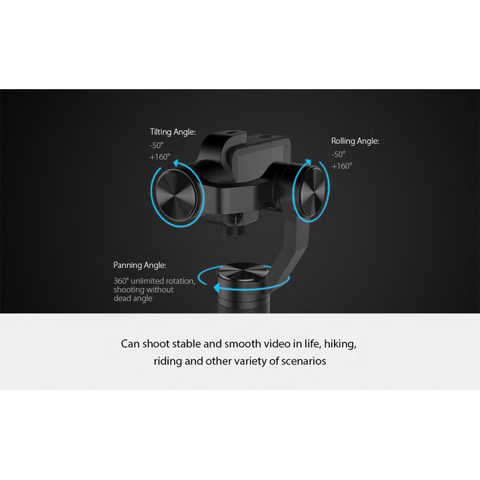 Xiaomi Mijia Action Camera Handheld Gimbal 3-axis Stabilization