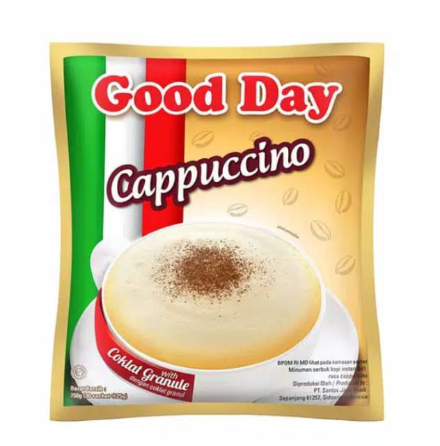 Good Day Cappuccino 10 x 25gr