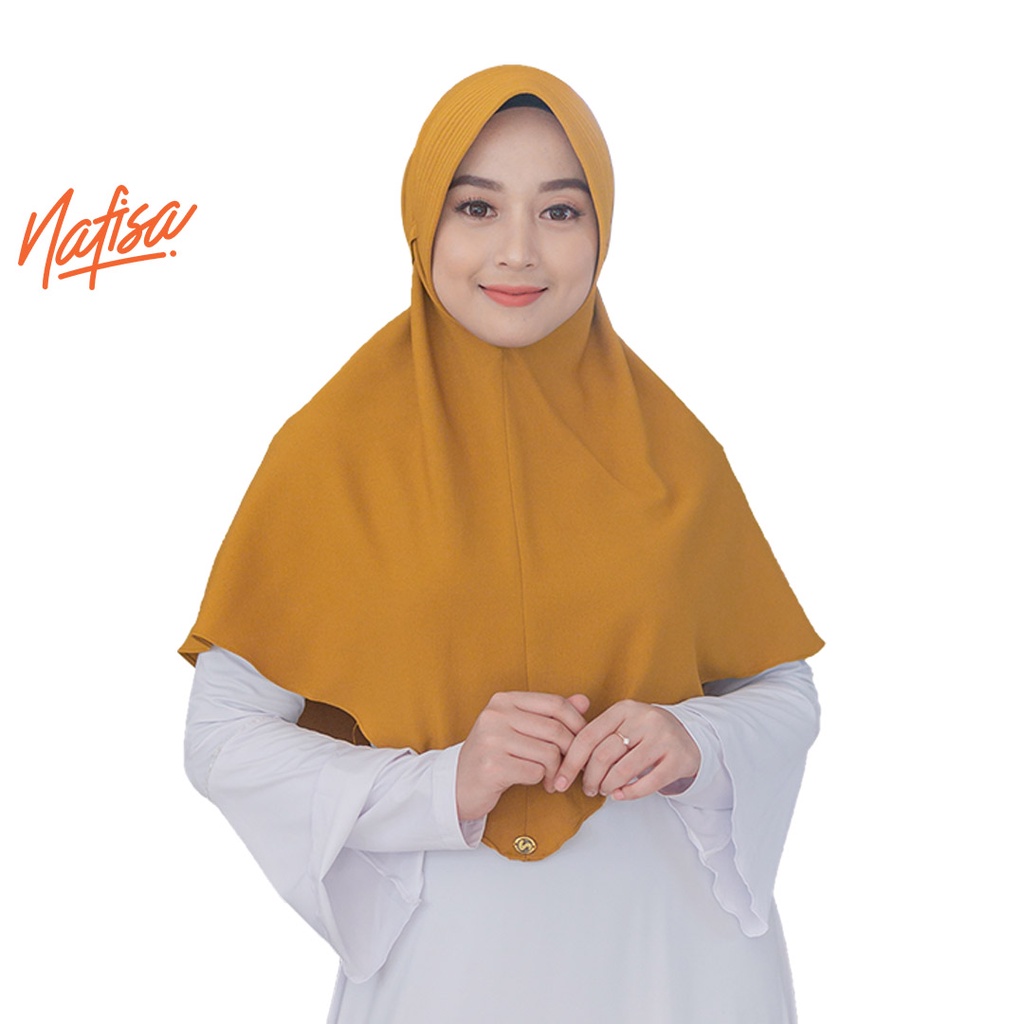 Jilbab Instan Zara - Hijab Instan Bergo Tali Premium - Nafisa Berkualitas - Hijab Bergo