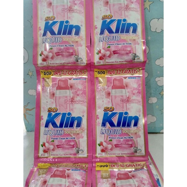 So Klin Liquid Sachet