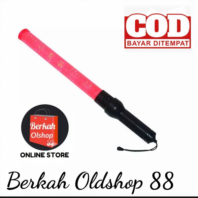 Lampu lalu lintas lalin tongkat parkir polisi panjang 45cm Yazuho YZH-700