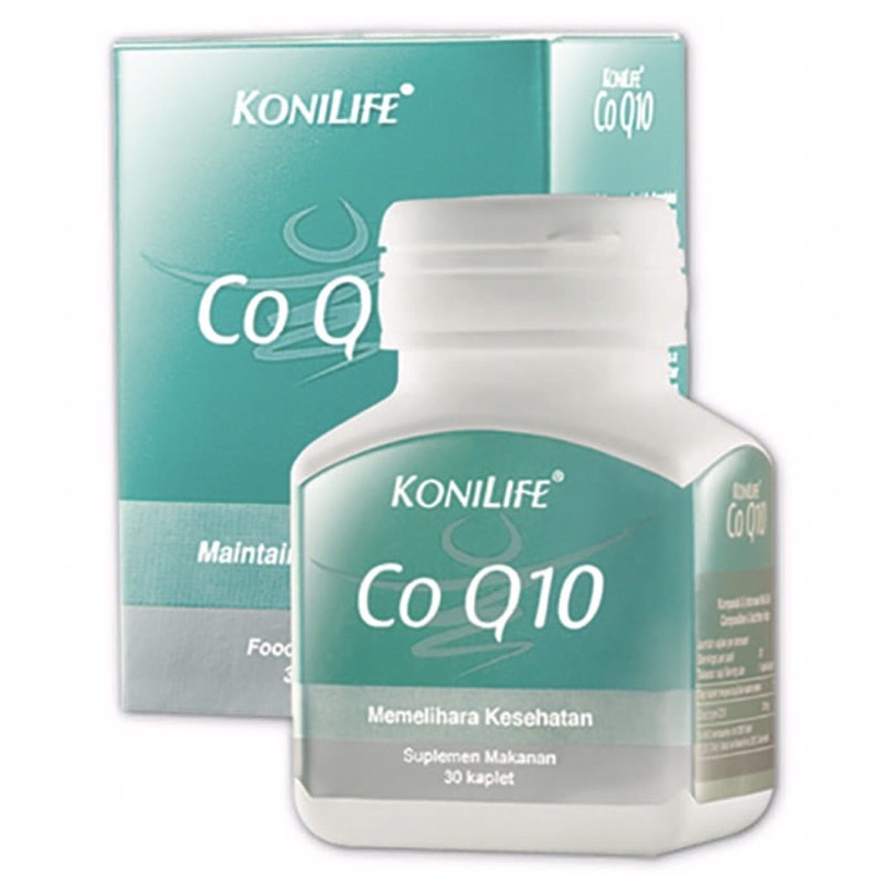 Konilife CoQ10 30 tablet ( suplemen menjaga kesehatan jantung )