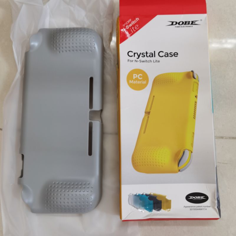 Case Nintendo Switch Lite Dobe Crystal Mika Casing PC Grip