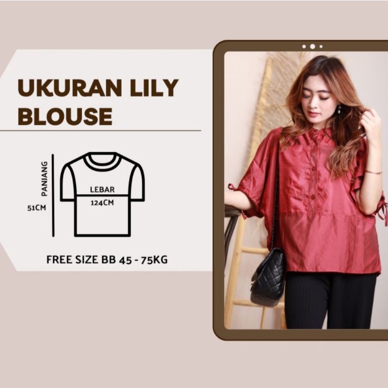 Atasan Wanita Lily Blouse