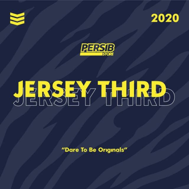 Jersey Persib Player Issue Third 2020 Original
