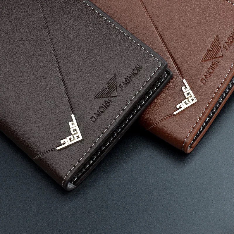 Dompet kulit pria panjang Kartu import DQS003