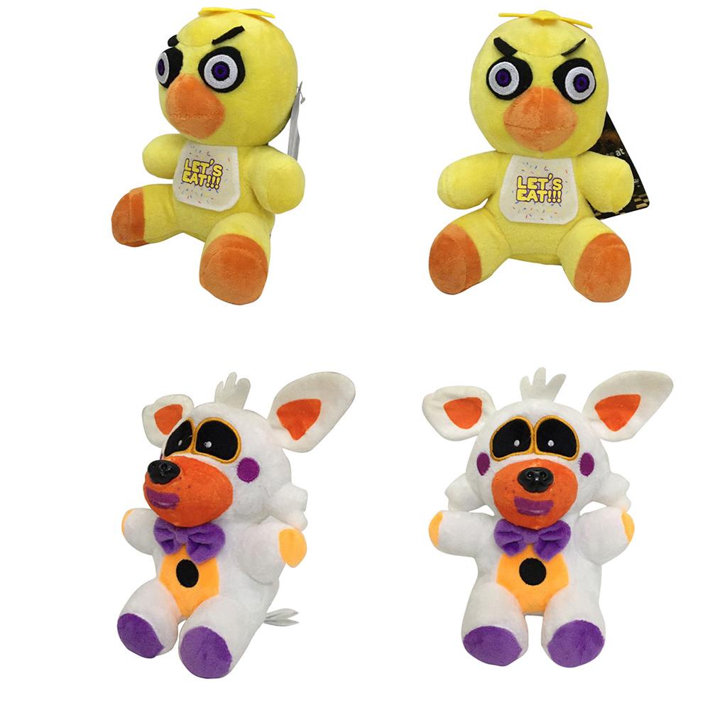 Lanfy Boneka Mainan Boneka Anime Hadiah Anak Chica Bonnie Duck FNAF Nightmare Freddy Bear Plushed Toy