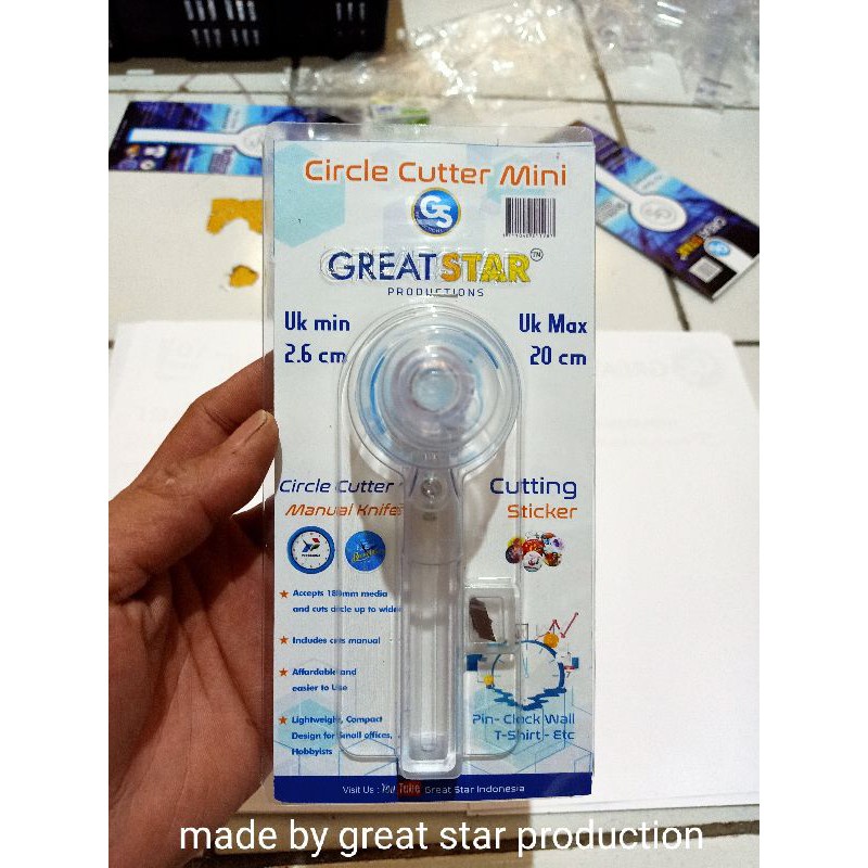 

CIRCLE CUTTER MINI 26 MM (NEW !!! WITH PACKING)