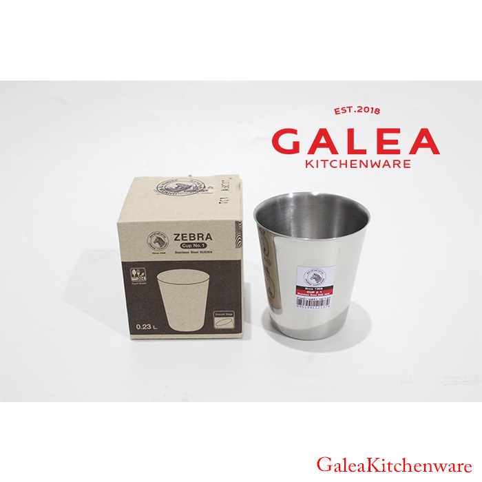 Cangkir Stainless / Cangkir Kecil / Zebra Cup 1 112107