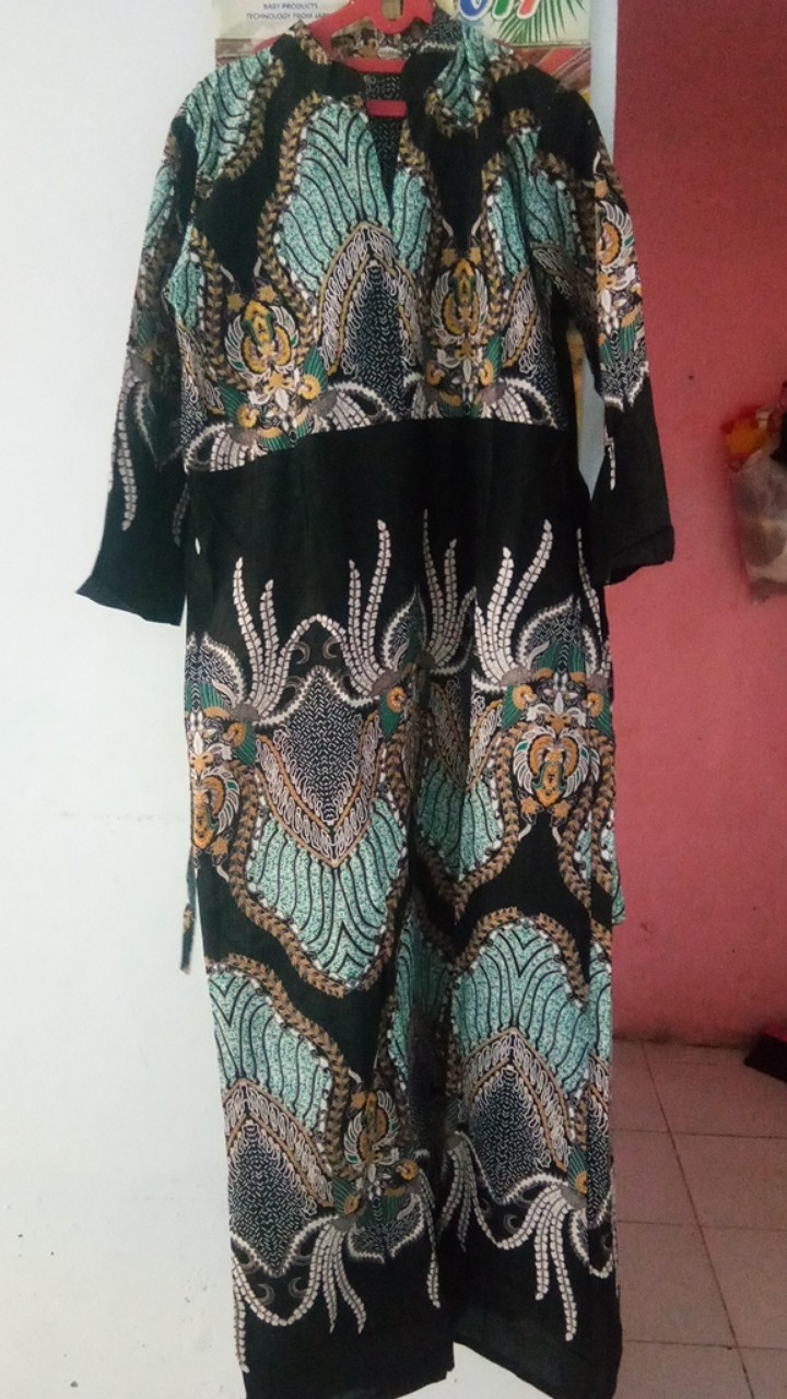 Gamis Batik Manggar, Padi,sekar,cantik,kubis,kipas,daun,kupu,nadine,gendis