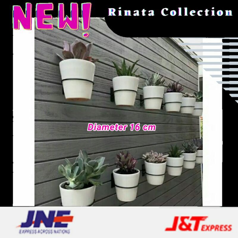 standing pot dinding besi / standing pot dekorasi rumah / standing pot tempel dinding