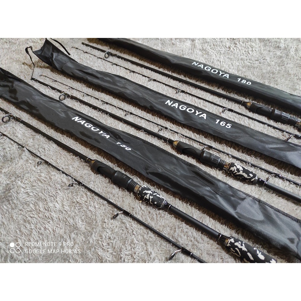 joran pancing spinning swan nagoya 150. 165. 180