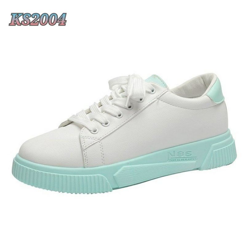 [SALE] LITTLE WHITE SNEAKERS WANITA KOREAN KS2004 IQ #Realstock