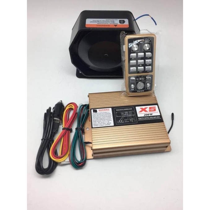 Sirine Toa Polisi Patwal 200 Watt