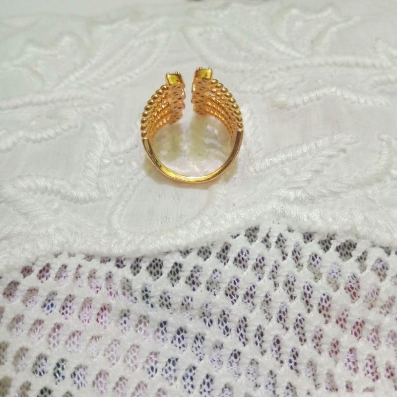 cincin renggang kupu cantik bisa disetel digedein dikecilin