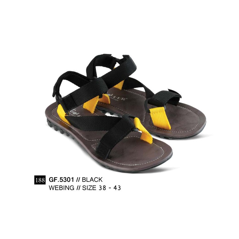 SANDAL TALI PRIA BLACK 38 sd 43 GF5301 GF