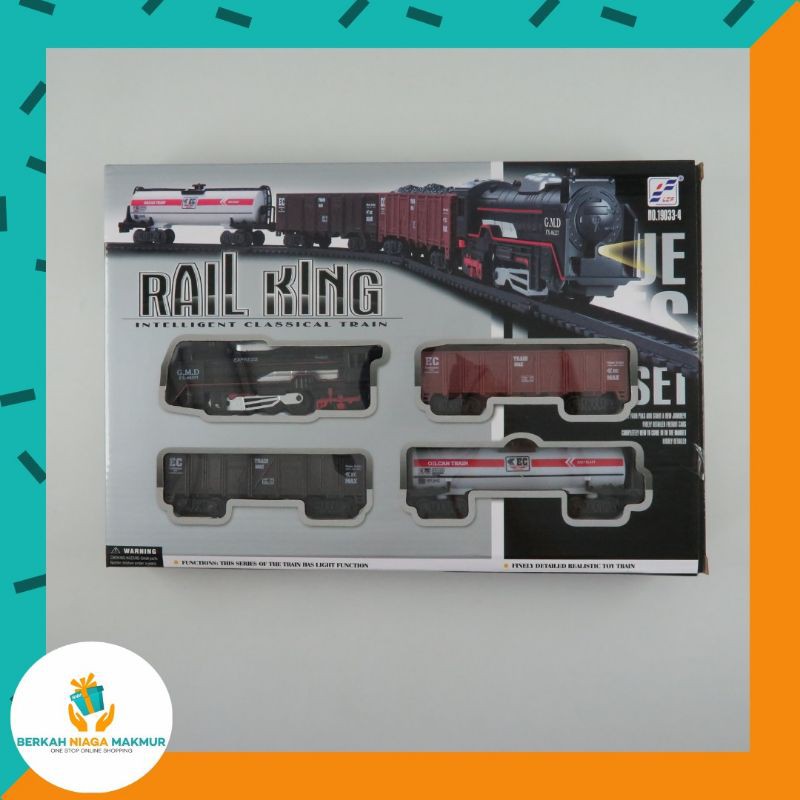 Rail King Inteligent Classical Train / Mainan Kereta Rail King
