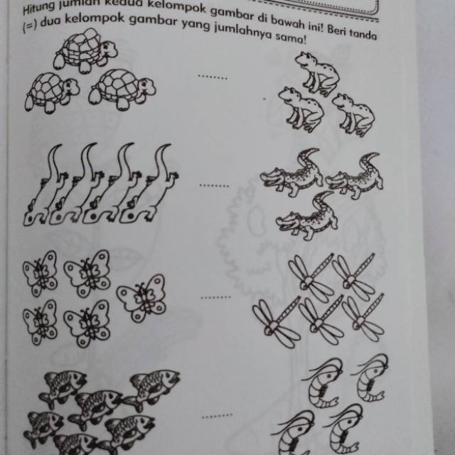 Belajar Pengembangan Kemampuan KOGNITIF TK A Semester 1