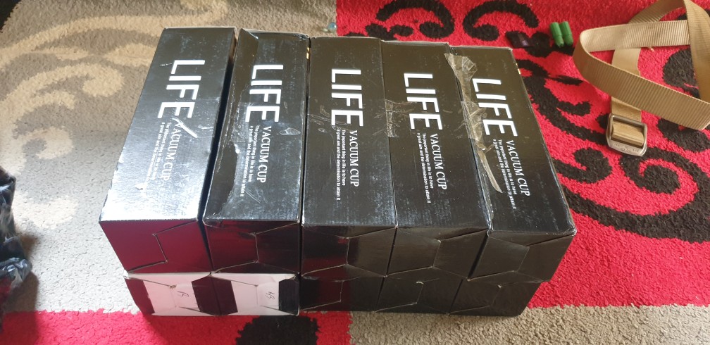 [motif Kotak] Termos 500 Ml Vacuum Flask - Termos Air