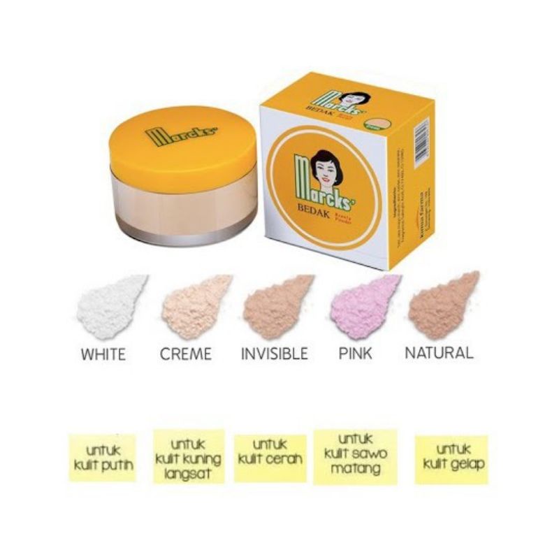 MARCKS Bedak Beauty Powder 20g