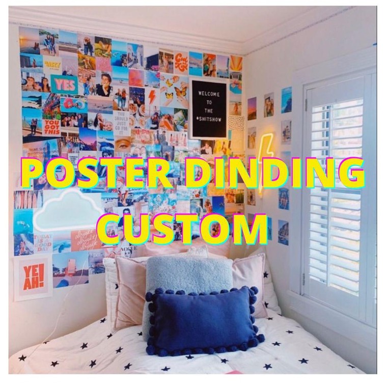 POSTER Dinding A6 aesthetic vintage kpop anime | wallposter | wall decor