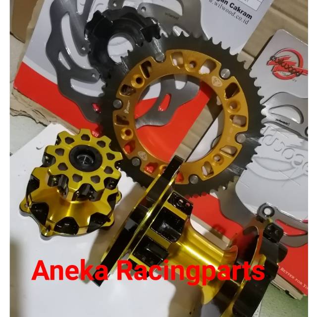 Tromol crf 36hole willwood set gir thor dan piringan cakram