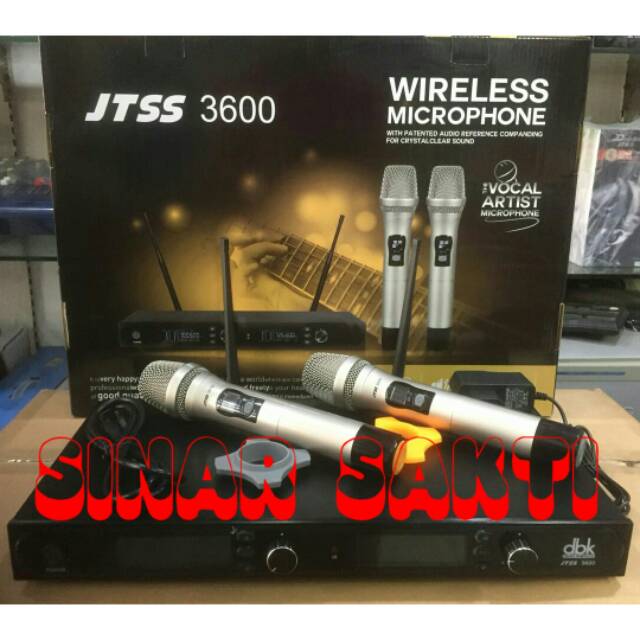 Murah Mic Wireless JTSS 3600 ( Multi Channel )