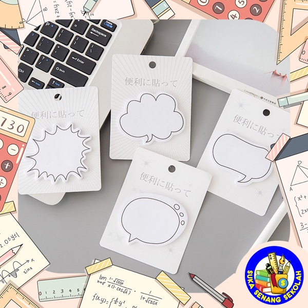 

Sticky Note / Kertas Memo Motif Dialog AT0072