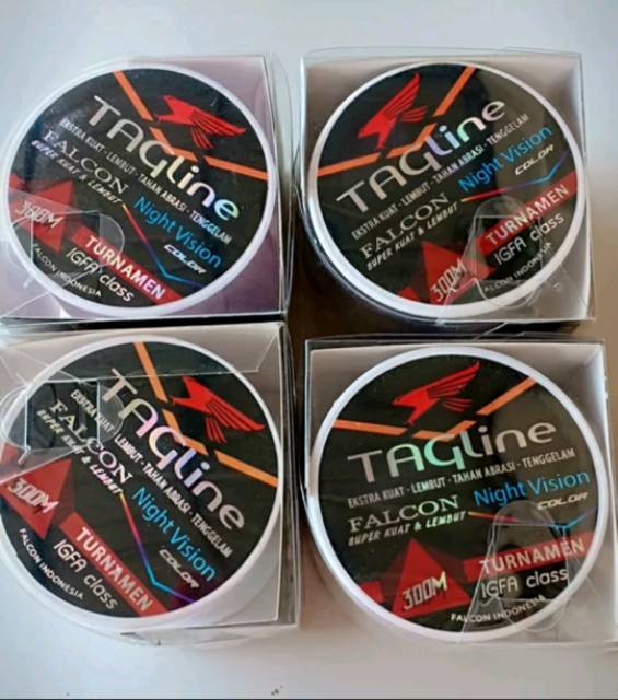 Senar pancing flurocarbon FALCON TAGLINE 300 METER