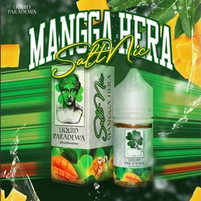 LIQUID PARADEWA MANGGA HERA SALTNIC OIGINAL LIQUID 30ML 30MG