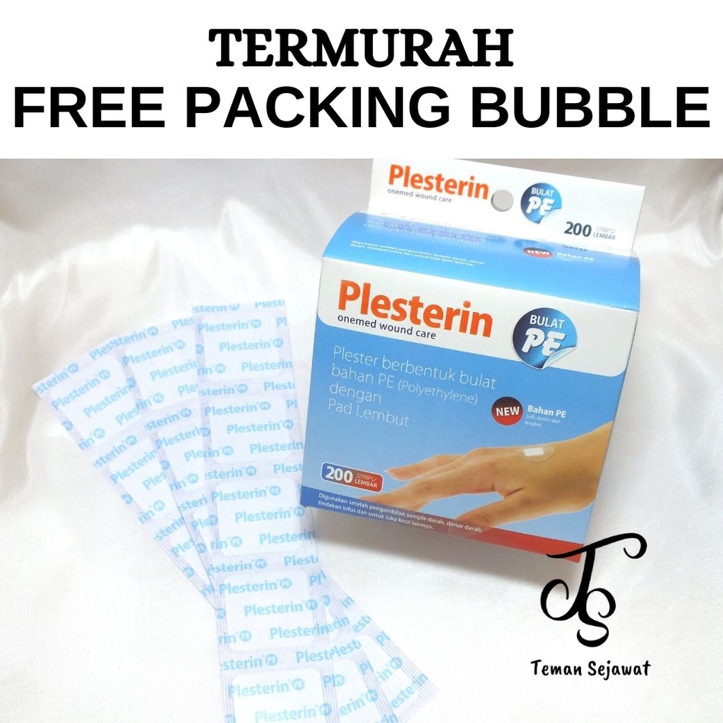 Plesterin Bulat PE &amp; SOFT Onemed Non Woven Per Box isi 200