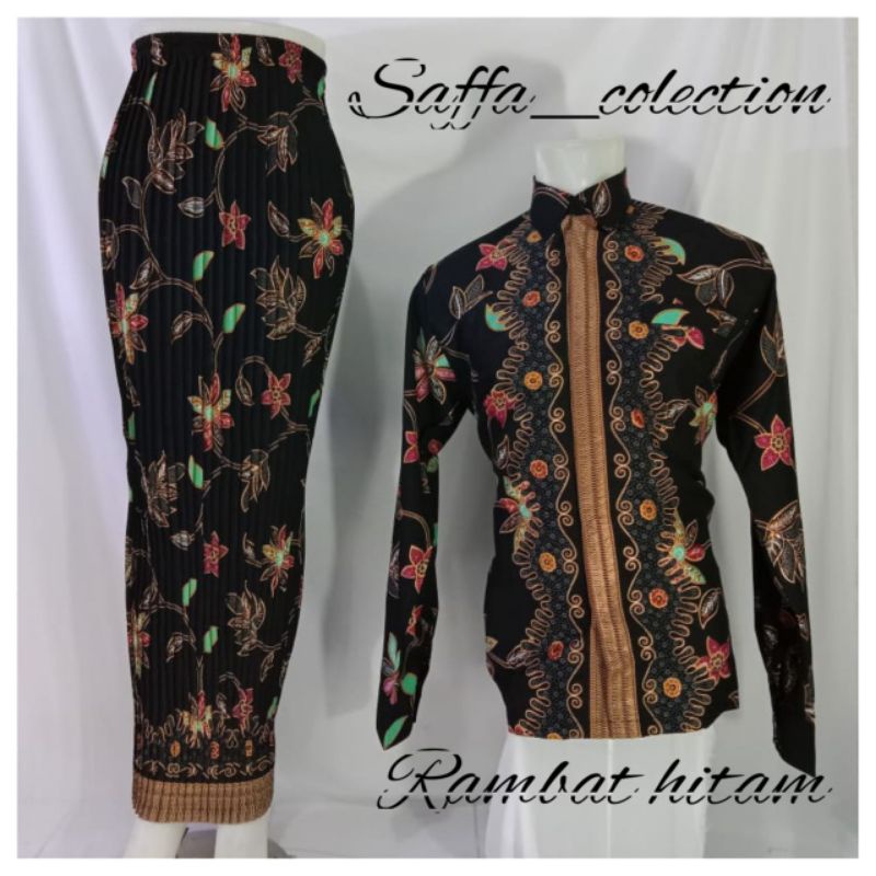 baju couple/kemeja batik couple/prisket batik couple