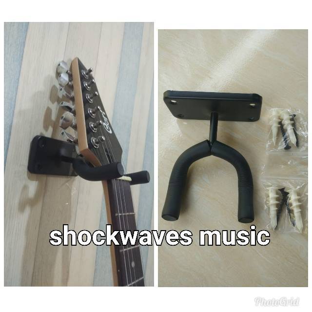 Stand Gitar Gantung /  Hanger Bracket Gitar Dinding Import