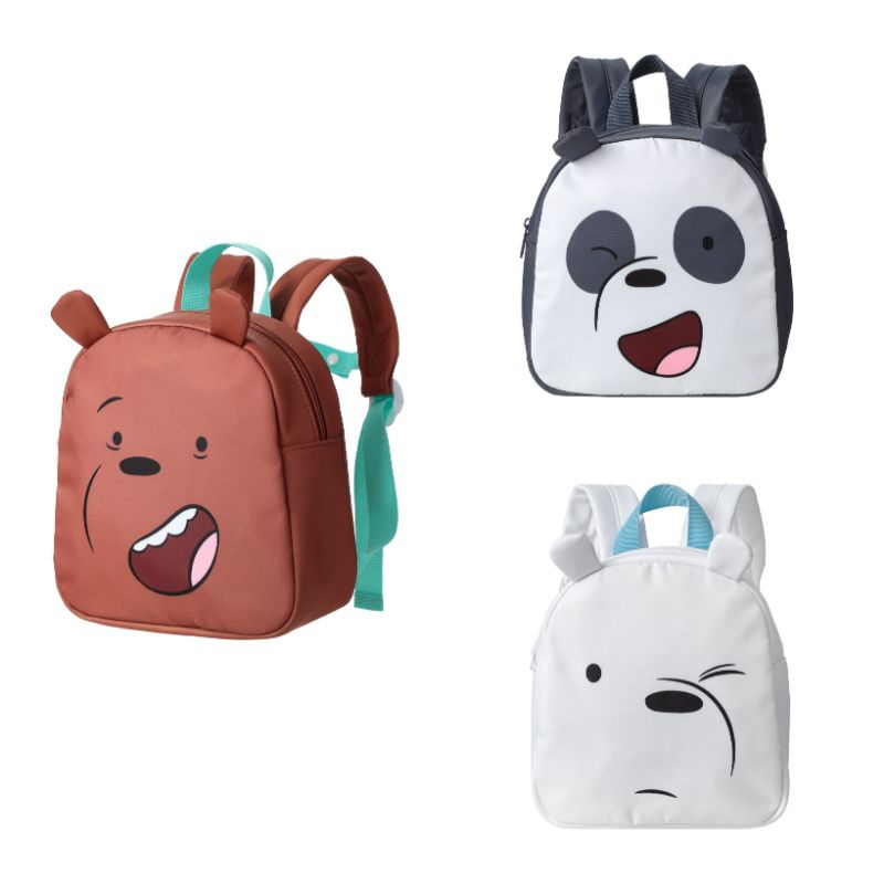 Tas anak We bare bears limited edition original Miniso