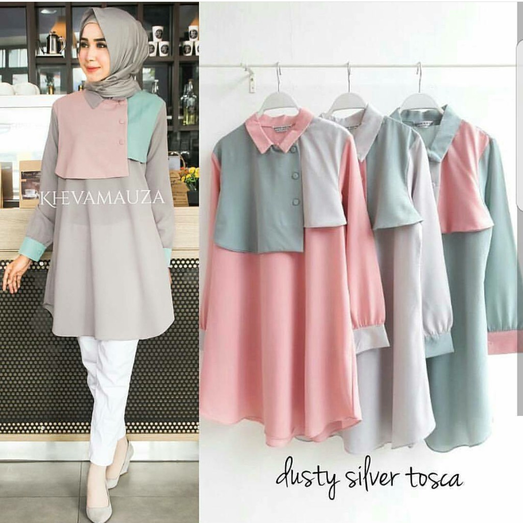 Baju Katun Brokat Bangkok Merk Pink Boutique Motif Terbaru Tgl 11