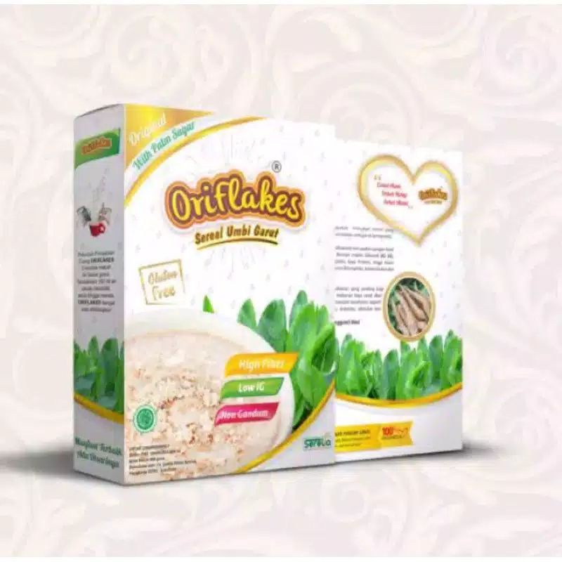 

ORIFLAKES - Sereal umbi garut - Asam lambung & Maag - Oriflakes Original 900gr