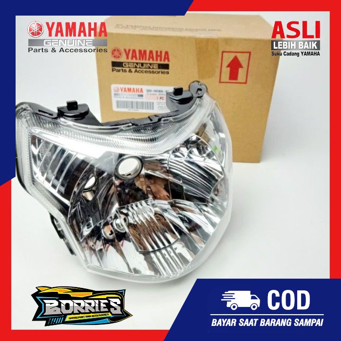 REFLEKTOR LAMPU DEPAN HEAD LAMP 5D9 VEGA ZR ORIGINAL ORI ASLI YAMAHA YGP 5D9-H430A-01