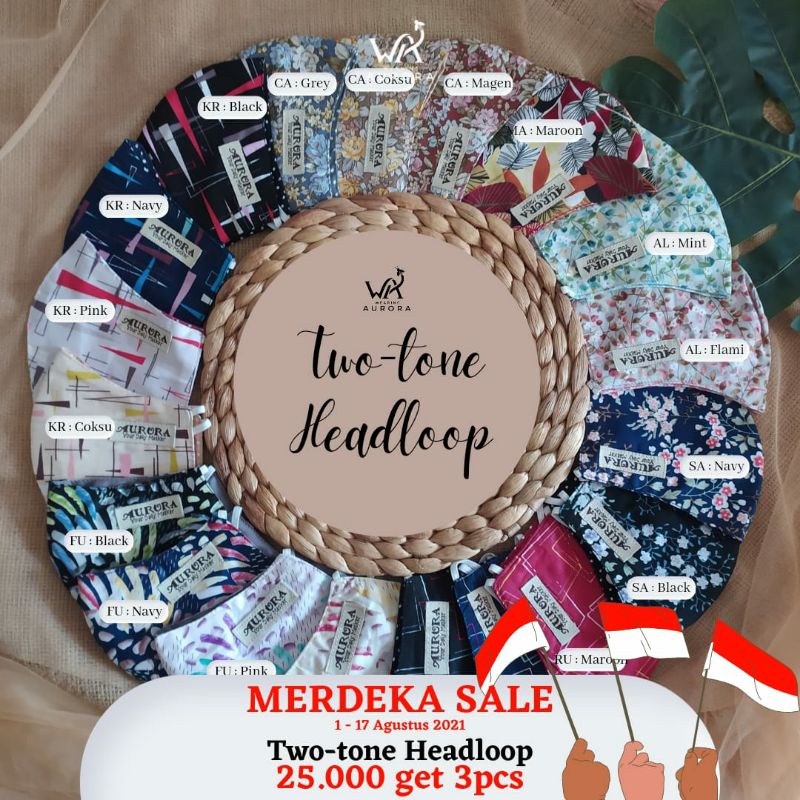 Masker Aurora Hijab& Non Hijab